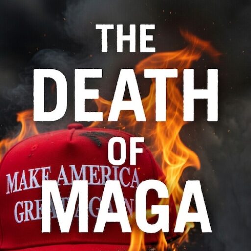 the death of MAGA book cover